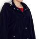 LUISA VIOLA navy showerproof JACKET with hood