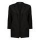 Luisa Viola black waffle JACKET