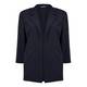 Luisa Viola Navy waffle JACKET