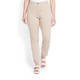 LUISA VIOLA COTTON STRETCH BEIGE 5 POCKET JEAN