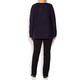 LOUISA VIOLA SEQUIN KNITTED TUNIC NAVY