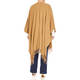 Luisa Viola Fringed Poncho Camel