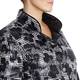 LUISA VIOLA BLACK PRINT REVERSIBLE PUFFA JACKET