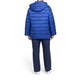 Luisa Viola Hooded Puffer Jacket Bluette