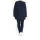 LUISA VIOLA NAVY RAINCOAT STRIPED HOOD