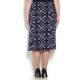 LUISA VIOLA tile print SKIRT