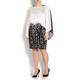 LUISA VIOLA jacquard monochrome DRESS