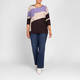 Luisa Viola Knitted Sweater With Optional Neck Warmer