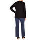 Luisa Viola Embellished V-Neck Sweater Black