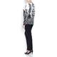 LUISA VIOLA MONOCHROME PRINT SWEATER