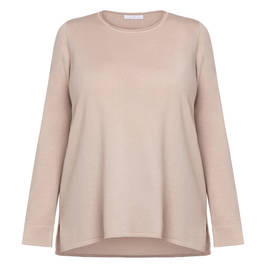 Luisa Viola Round Neck Sweater Cacha - Plus Size Collection