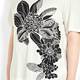 LUISA VIOLA embellished flower print  T-SHIRT