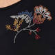 LUISA VIOLA EMBELLISHED T-SHIRT BLACK