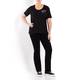 LUISA VIOLA EMBELLISHED T-SHIRT BLACK