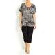 LUISA VIOLA Aztec print T-SHIRT