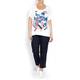 Luisa Viola embellished print T SHIRT