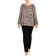 Luisa Viola Leopard Print Tunic