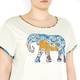 LUISA VIOLA embellished elephant TOP