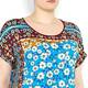 LUISA VIOLA indian floral print TOP
