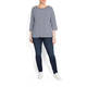 LUISA VIOLA NAVY STRIPE TOP