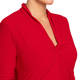 Luisa Viola Crepe Jersey Top Red 