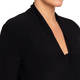 Luisa Viola Crepe Jersey Top Black