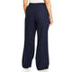 Luisa Viola Linen Blend Trouser Navy 