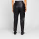 Luisa Viola Faux Leather Trouser Black 