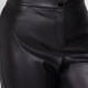 Luisa Viola Faux Leather Trouser Black 