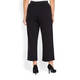 LOUISA VIOLA EMBELLISHED CROP TROUSER BLACK