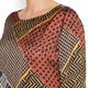LUISA VIOLA SCARF PRINT SATIN TUNIC