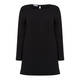 LUISA VIOLA BLACK SEQUIN SIDE STRIPE TUNIC