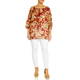 Luisa Viola Batik-look Pure Cotton Tunic