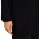 LUISA VIOLA EDGE TO EDGE CARDIGAN BLACK