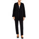 LUISA VIOLA EDGE TO EDGE CARDIGAN BLACK