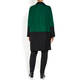 LUISA VIOLA COAT GREEN AND BLACK