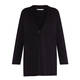 LUISA VIOLA CARDIGAN WOOL BLEND BLACK