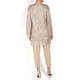 LUISA VIOLA OPEN KNIT CARDIGAN GOLD