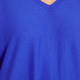 LUISA VIOLA V-NECK SWEATER BLUE