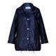 LUISA VIOLA SATIN SHEEN PARKA BLUE