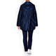 LUISA VIOLA SATIN SHEEN PARKA BLUE