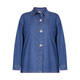 LUISA VIOLA DENIM SHIRT JEWEL BUTTONS