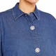 LUISA VIOLA DENIM SHIRT JEWEL BUTTONS