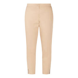 LUISA VIOLA EMBELLISHED TROUSER SAND - Plus Size Collection