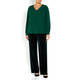 LUISA VIOLA BLOUSE EMERALD 