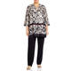 LUISA VIOLA SATEEN SHIRT BLACK