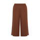 LUISA VIOLA COTTON TWILL CULOTTE BROWN