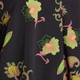 LUISA VIOLA FLORAL PRINT TUNIC BLACK