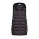 LUISA VIOLA PADDED GILET BLACK