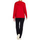 LUISA VIOLA KNITTED HOODY RED 